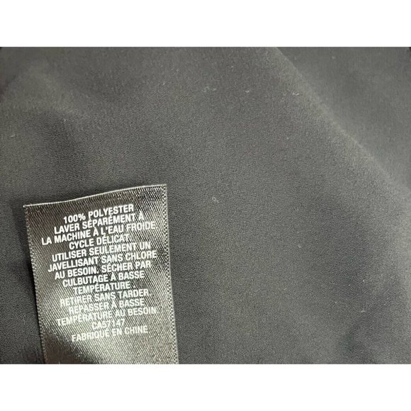 Mossimo Women's Shirt Size L Color Black Casual Button Up - Picture 11 of 14